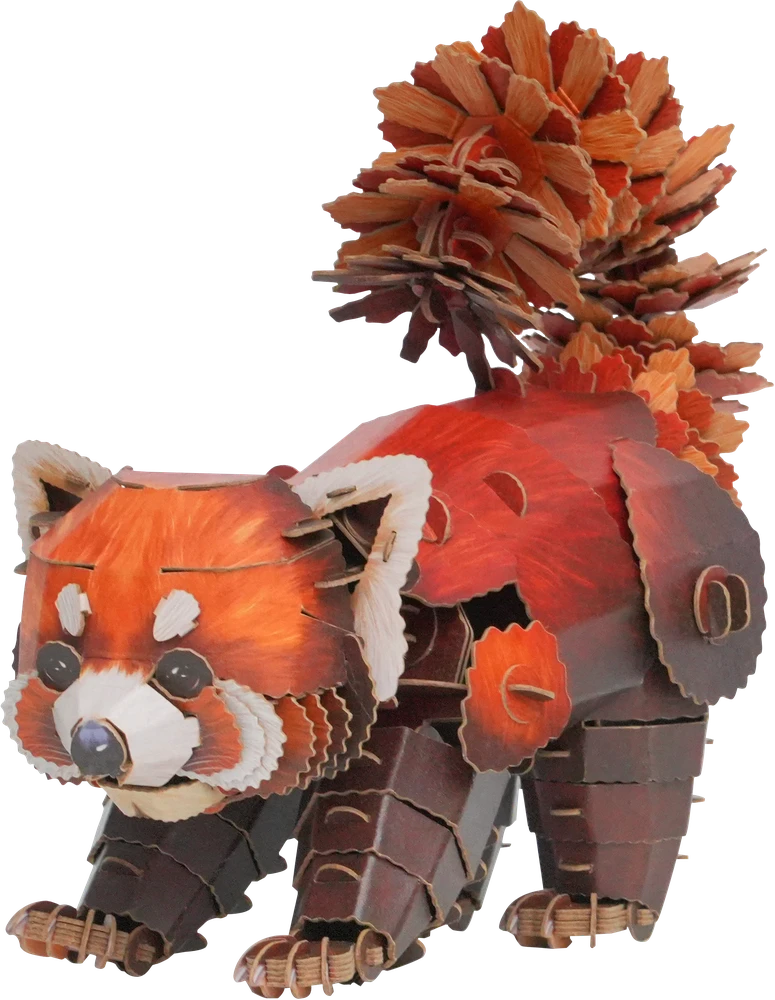 MAKEBUG 3D popierinė dėlionė Raudonoji Panda, MD-D-0060