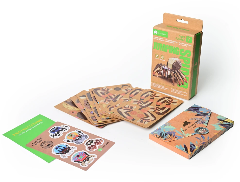 MAKEBUG 3D popierinė dėlionė Šokliavoriai, MB-D-0054