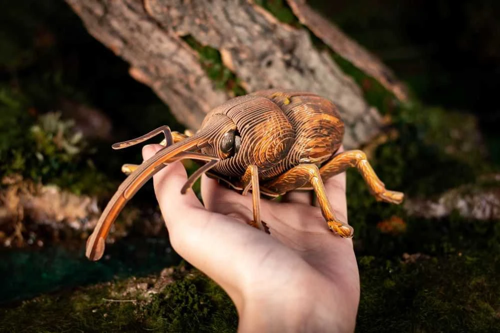 MAKEBUG 3D popierinė delionė Straubliukas, MB-B-0004