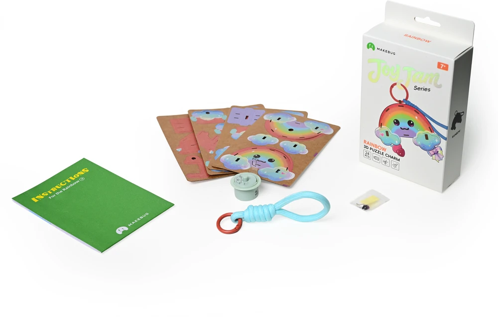 MAKEBUG 3D popierinė dėlionė Vaivorykštė, MB-D-0065