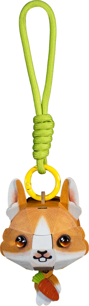 MAKEBUG 3D popierinė dėlionė Zuikis, MD-D-0062