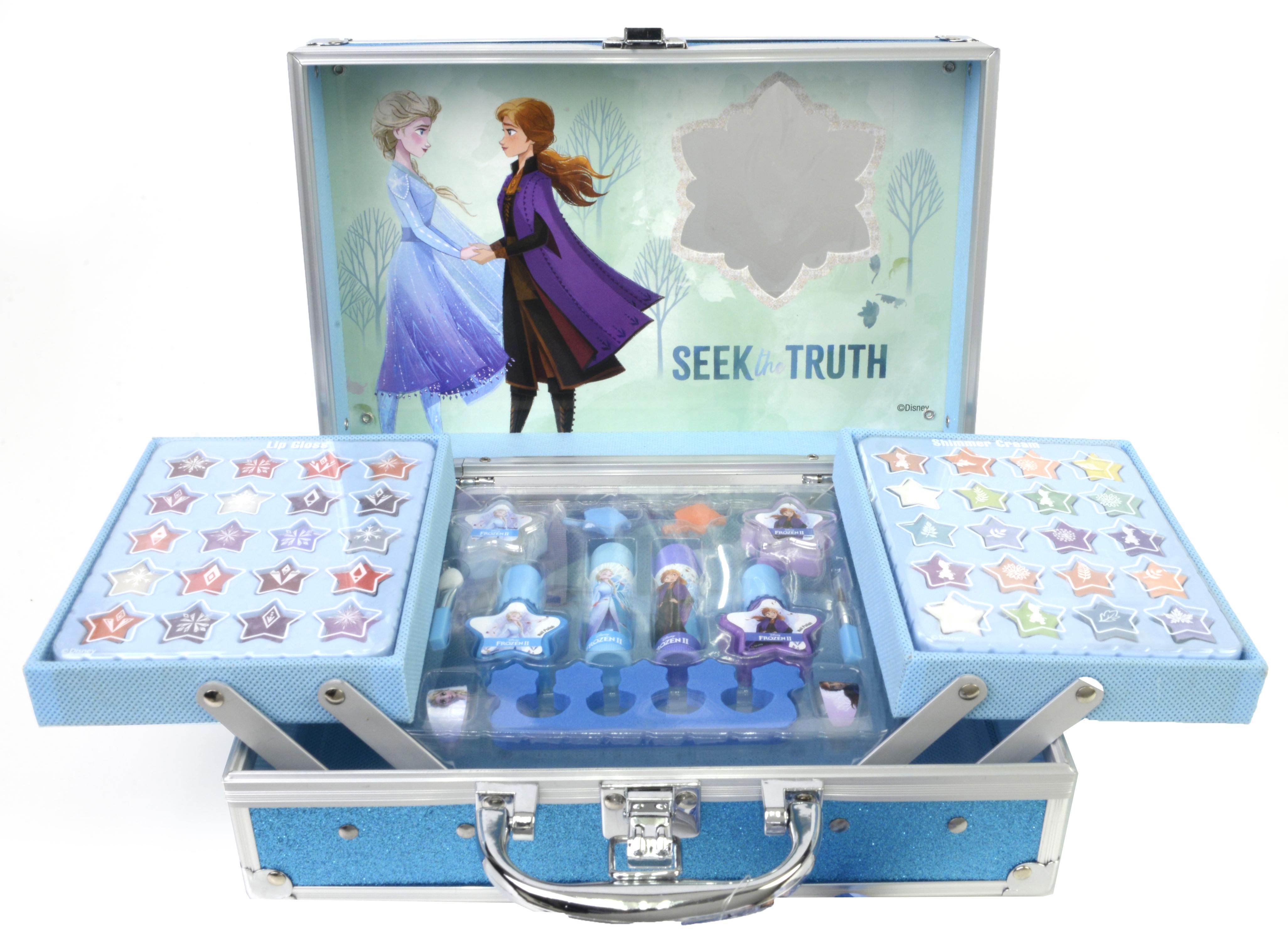 Disney Dekoratyvinės kosmetikos rinkinys lagaminėlyje Markwins Ledo šalis 2 (Frozen 2), 1580179E