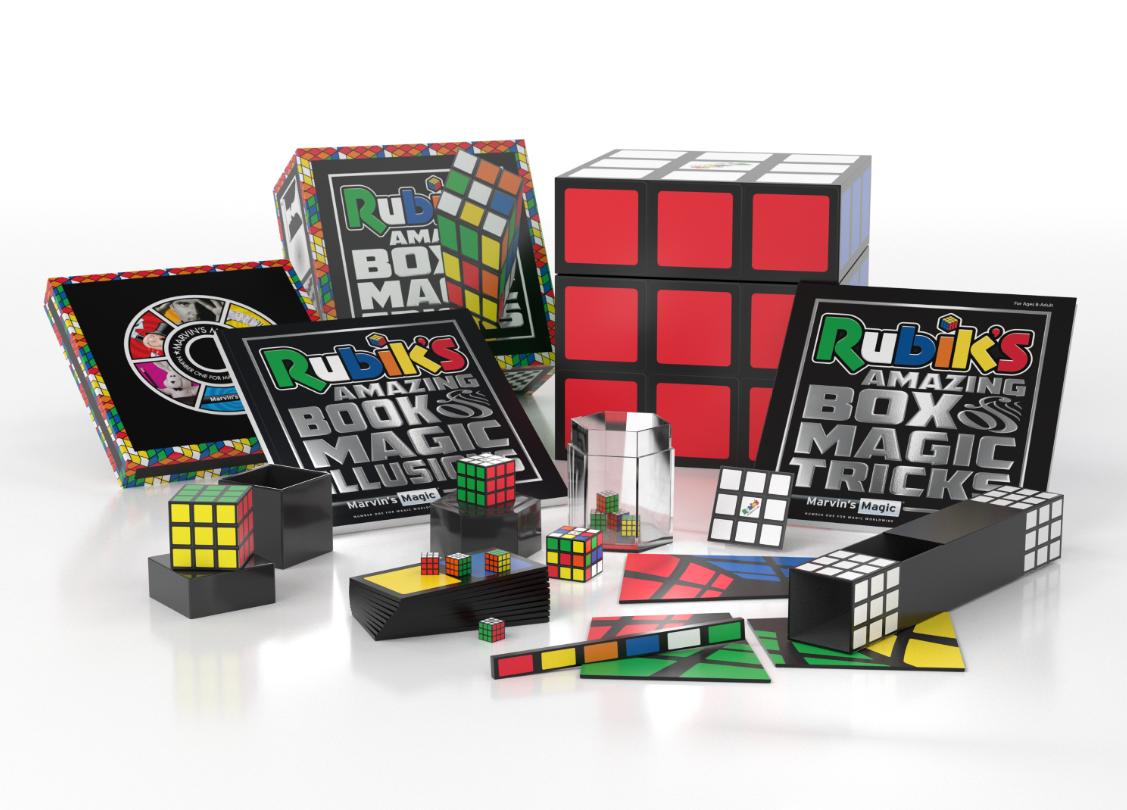 MARVINS MAGIC magijos triukų rinkinys Rubik's Cube, MMOAS7101