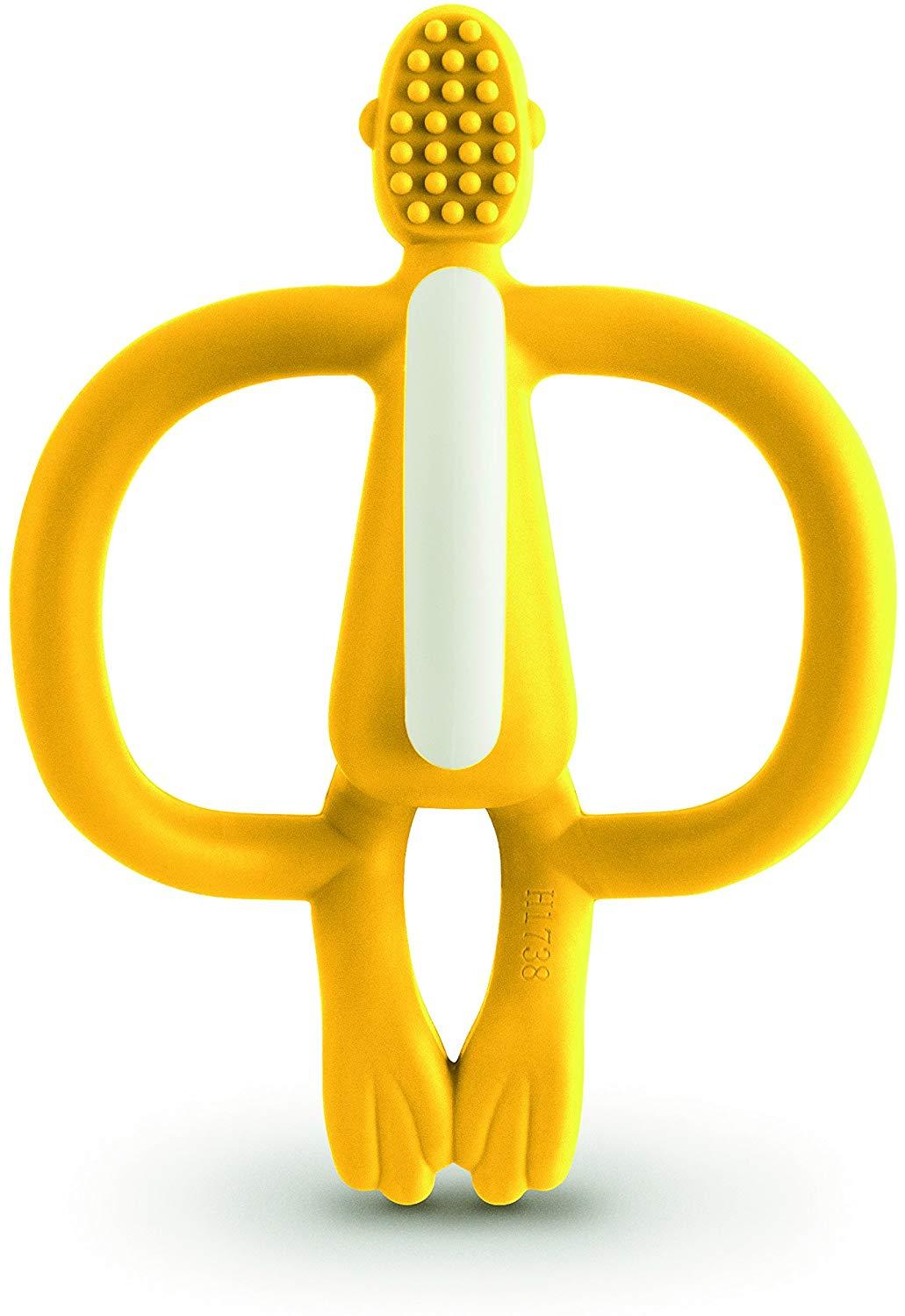 MATCHSTICK MONKEY kramtukas, geltonas, 3 mėn+, MM-T-006