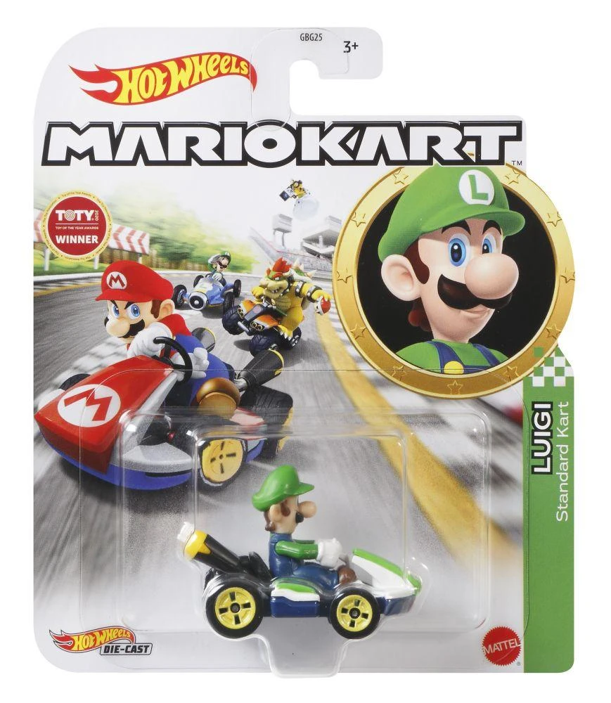 Mattel Hot Wheels automodeliukas Mario Kart