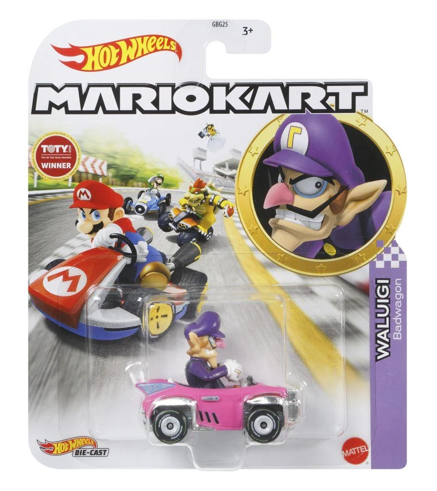 Mattel Hot Wheels automodeliukas Mario Kart