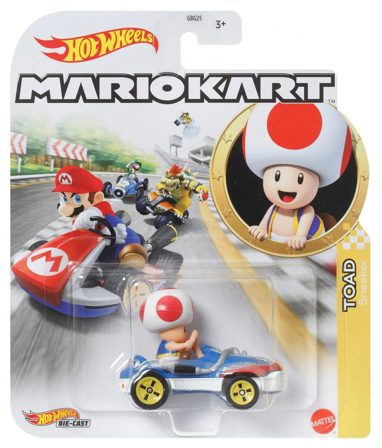Mattel Hot Wheels automodeliukas Mario Kart