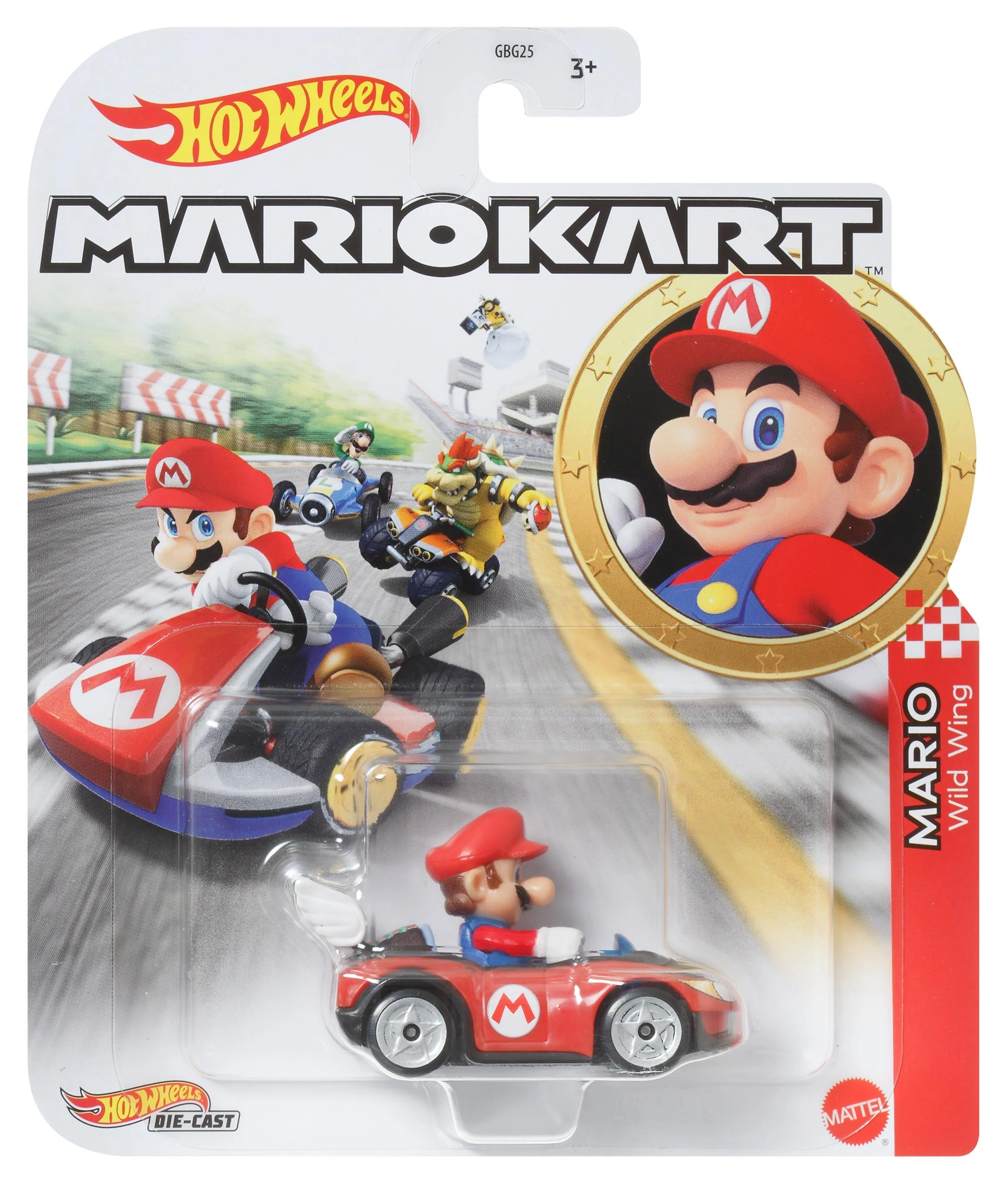 Mattel Hot Wheels automodeliukas Mario Kart