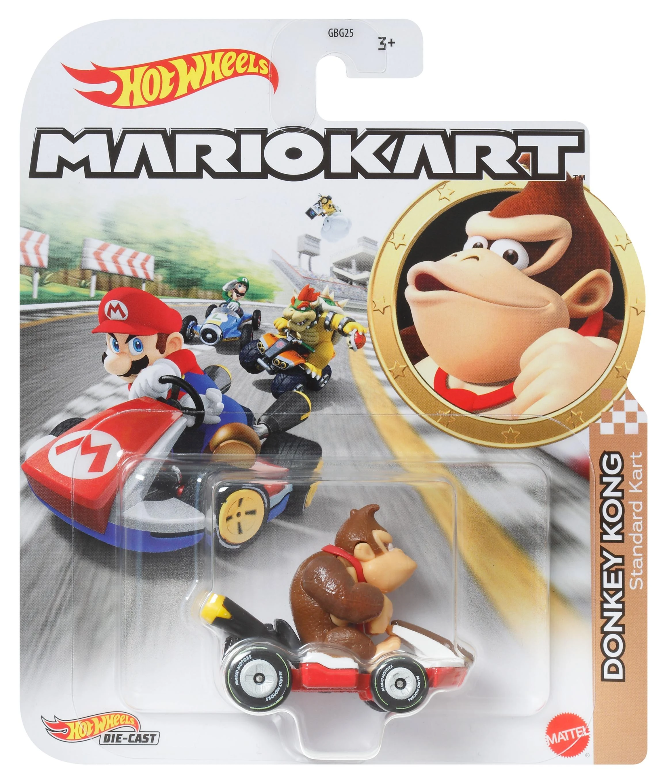 Mattel Hot Wheels automodeliukas Mario Kart