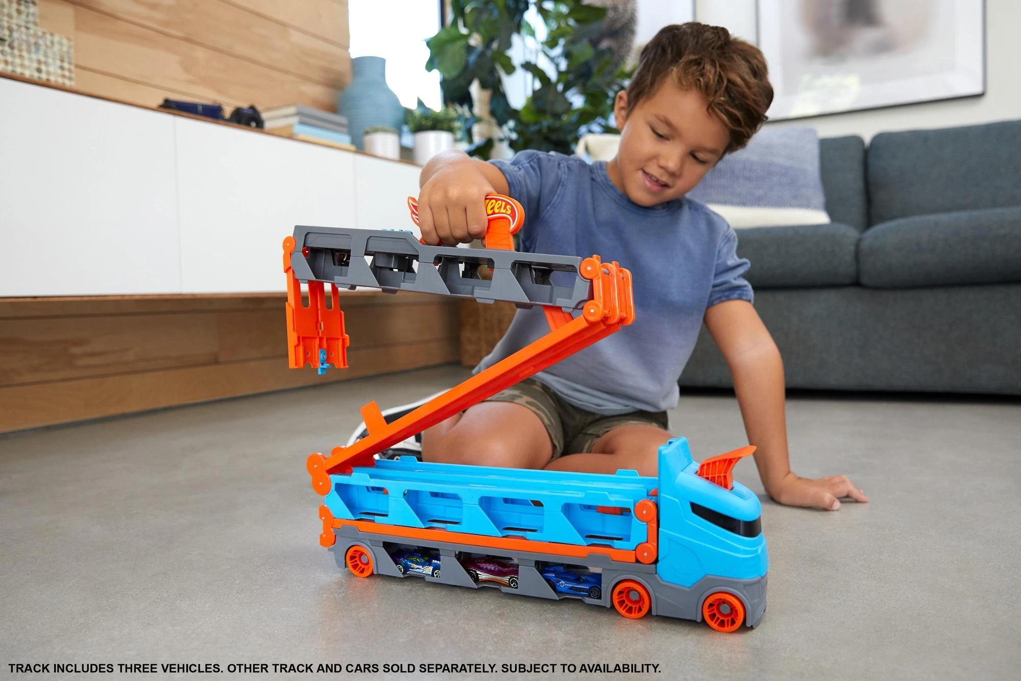 HOT WHEELS transporteris - greitkelis