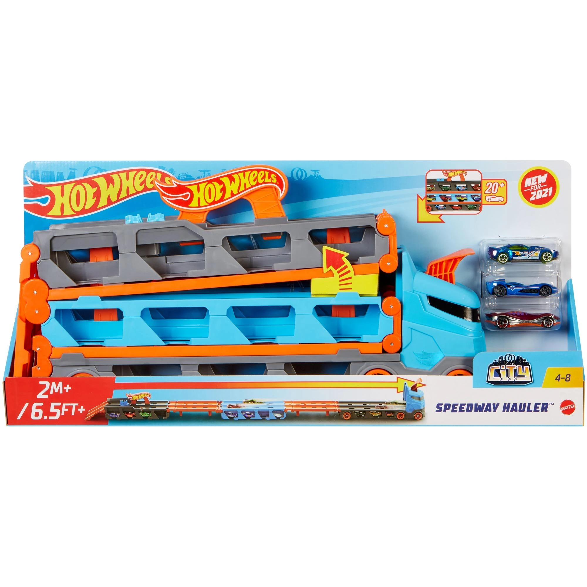 HOT WHEELS transporteris - greitkelis