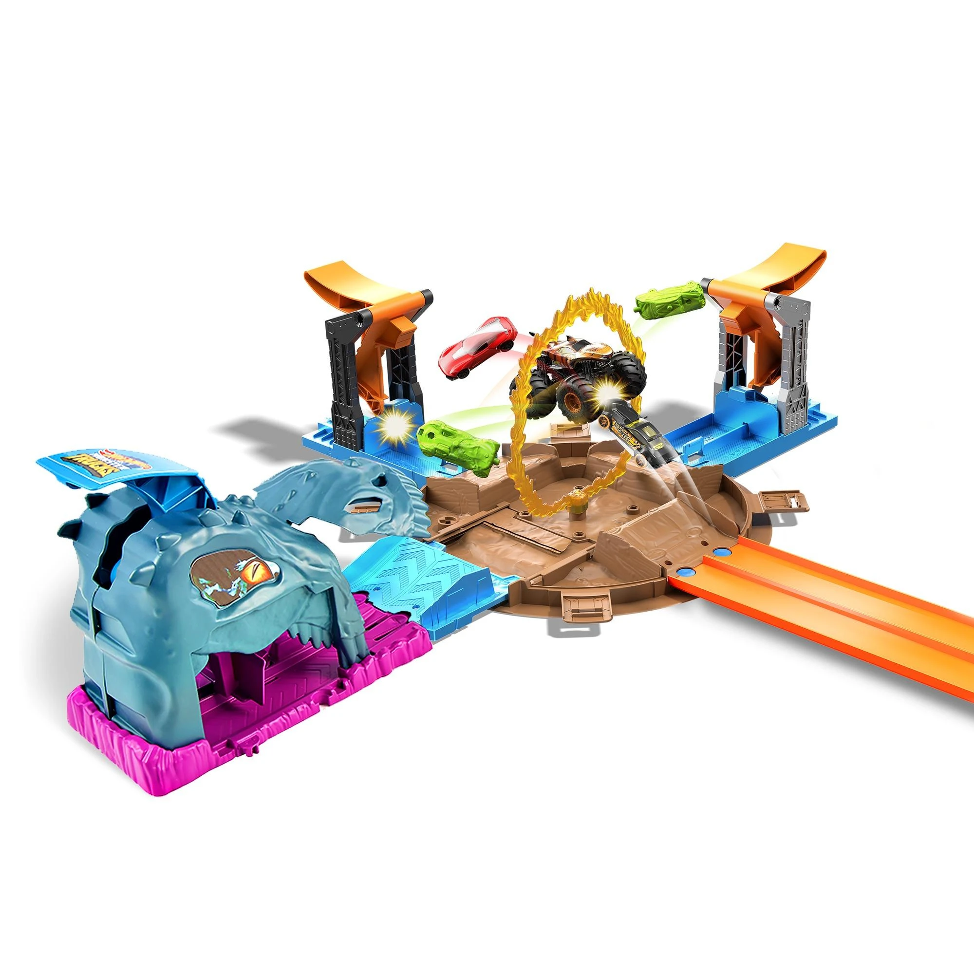 Mattel Hot Wheels triukų rinkinys „Padanga džipams“