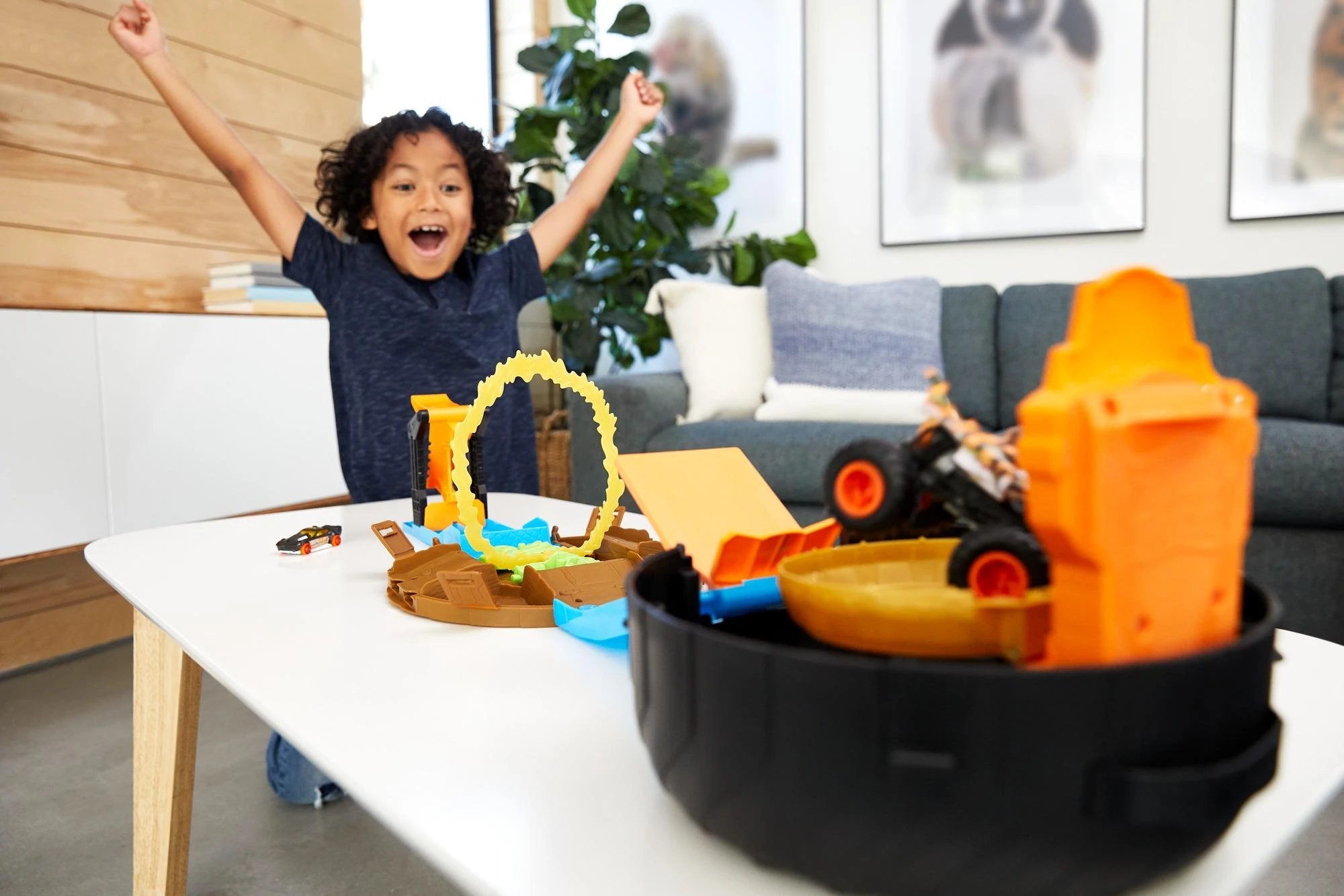 Mattel Hot Wheels triukų rinkinys „Padanga džipams“
