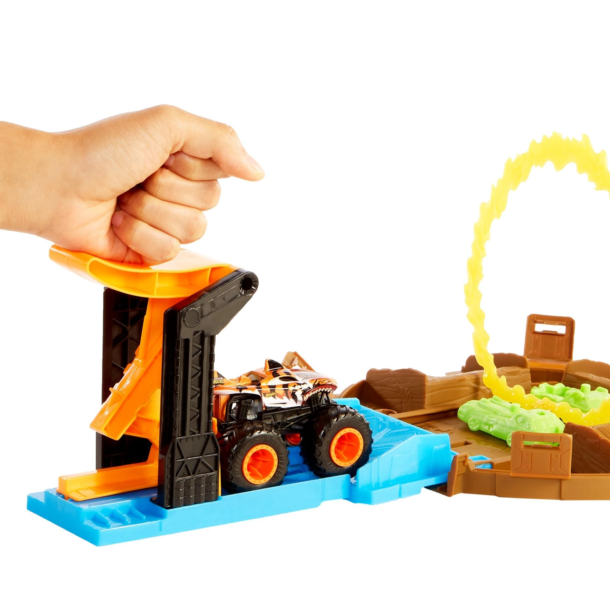 Mattel Hot Wheels triukų rinkinys „Padanga džipams“
