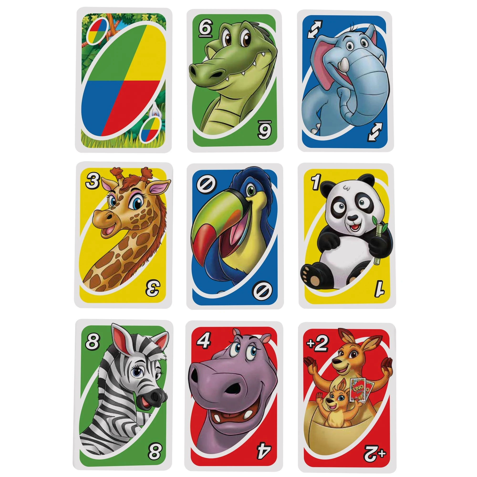 Mattel Uno kortos mažiesiems