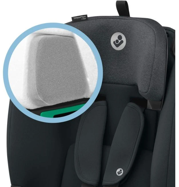 Maxi-Cosi Titan Plus i-Size - fotelik automobilinis 9-36 kg | Autentiškas grafitas