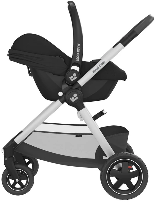 Automobilinė kėdutė Maxi Cosi CabrioFix i-Size 0–13 kg, Juoda
