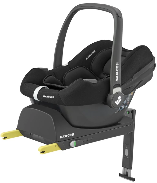 Automobilinė kėdutė Maxi Cosi CabrioFix i-Size 0–13 kg, Juoda