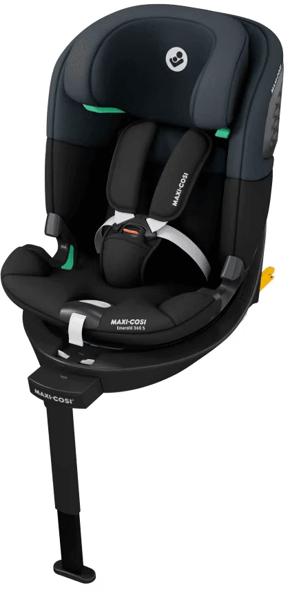 MAXI COSI automobilinė kėdutė EMERALD 360 S, 0-12 m., Tonal Juodas, 8620104110