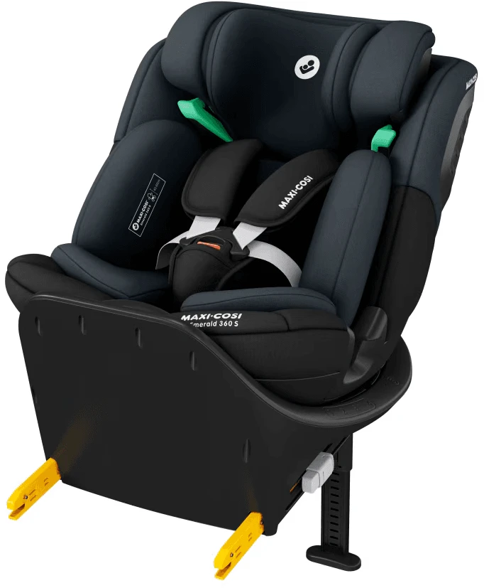 MAXI COSI automobilinė kėdutė EMERALD 360 S, 0-12 m., Tonal Juodas, 8620104110