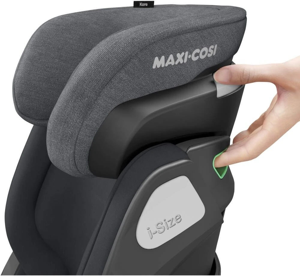MAXI COSI KORE I-SIZE AUTOMOBILINĖ KĖDUTĖ, 15-36 KG., AUTHENTIC GRAPHITE
