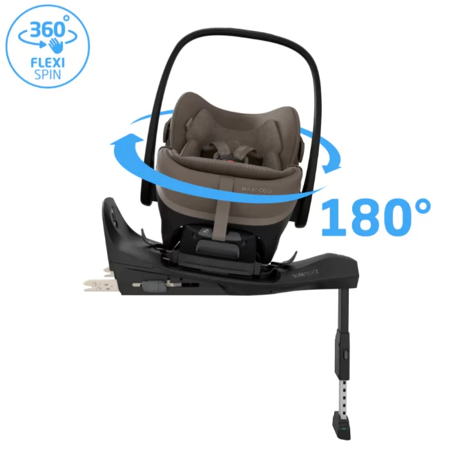 MAXI COSI automobilinė kėdutė-nešynė PEBBLE SLIDE PRO, Oak Truffle, 40-87 cm., 8442099110