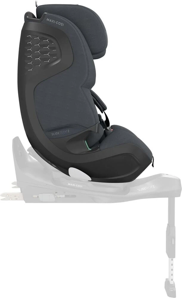 Maxi Cosi Pearl kėdutė su SlideTech pagrindu profilio vaizdas