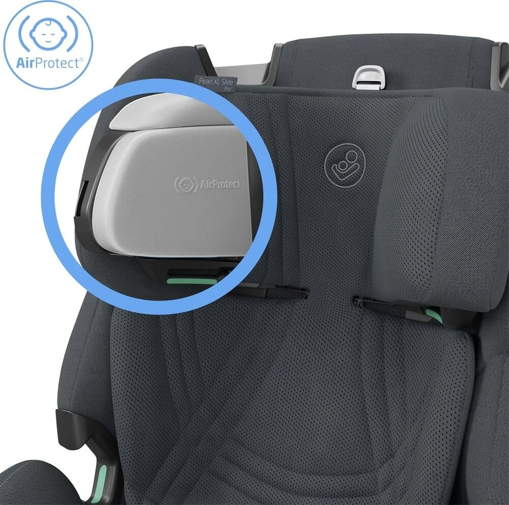 MAXI COSI automobilinė kėdutė PEARL XL SLIDE PRO, Authentic Graphite, 61-150 cm., 8623251110