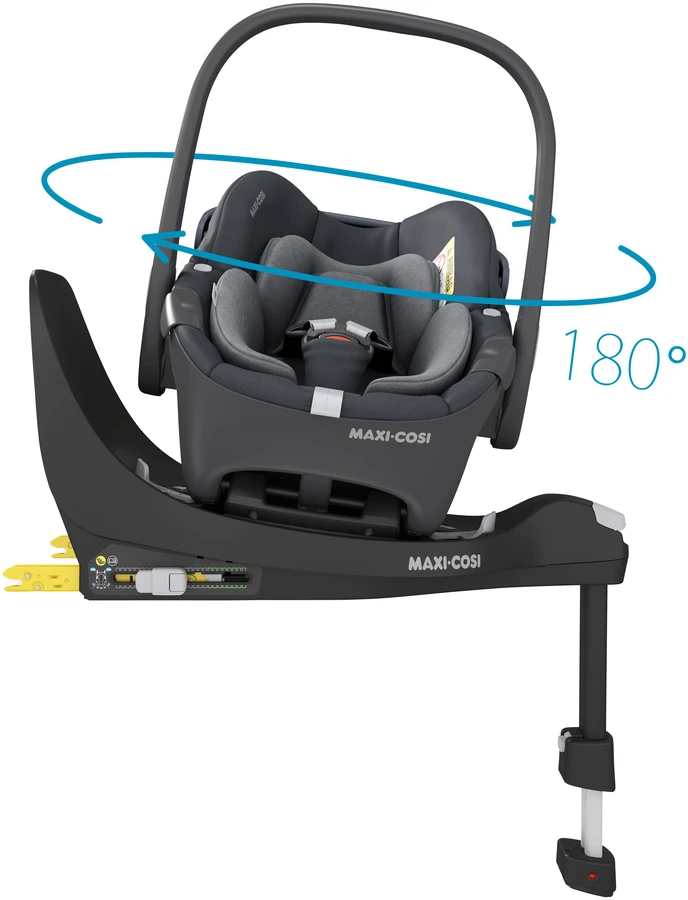 MAXI COSI automobilinė kėdutė PEBBLE 360, graphite, 8044750110