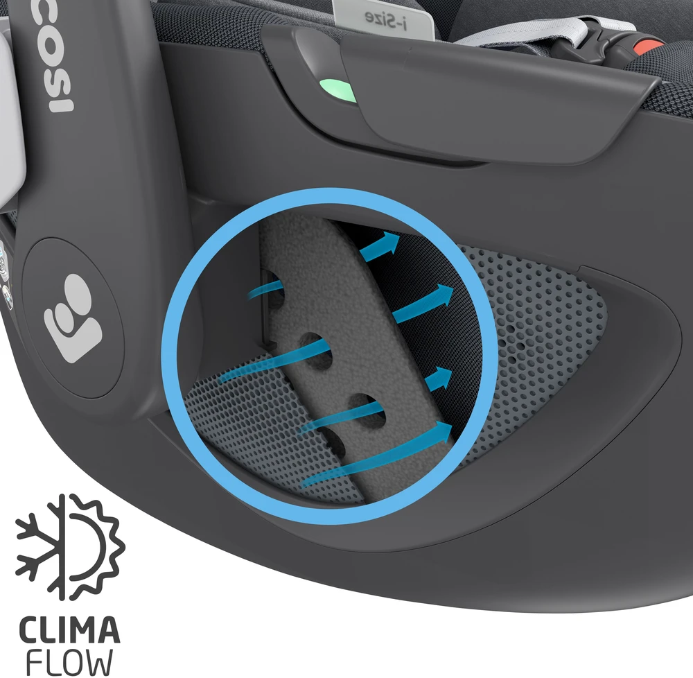 MAXI COSI automobilinė kėdutė PEBBLE 360, graphite, 8044750110
