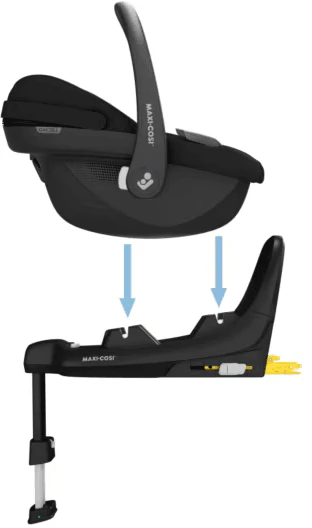 MAXI COSI automobilinė kėdutė PEBBLE S, I-Size, Tonal Juodas, 8440104110