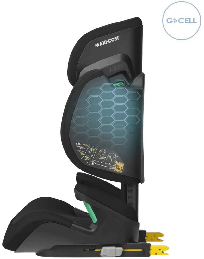 MAXI COSI automobilinė kėdutė RodiFix R i-Size, Authentic Juodas, 8760671110