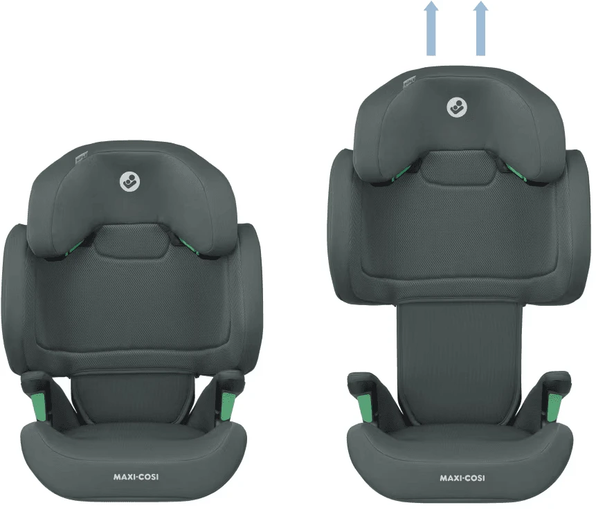 MAXI COSI automobilinė kėdutė RodiFix R i-Size, Authentic Graphite, 8760550110