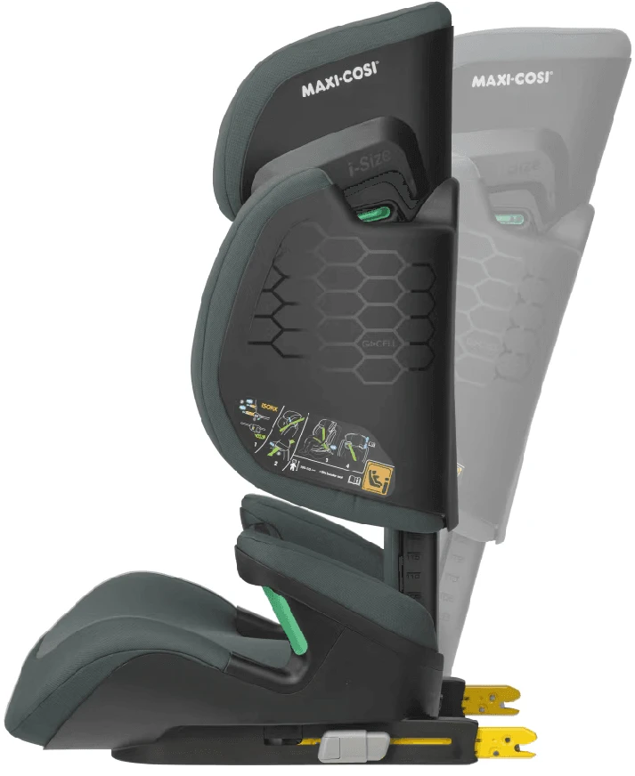 MAXI COSI automobilinė kėdutė RodiFix R i-Size, Authentic Graphite, 8760550110
