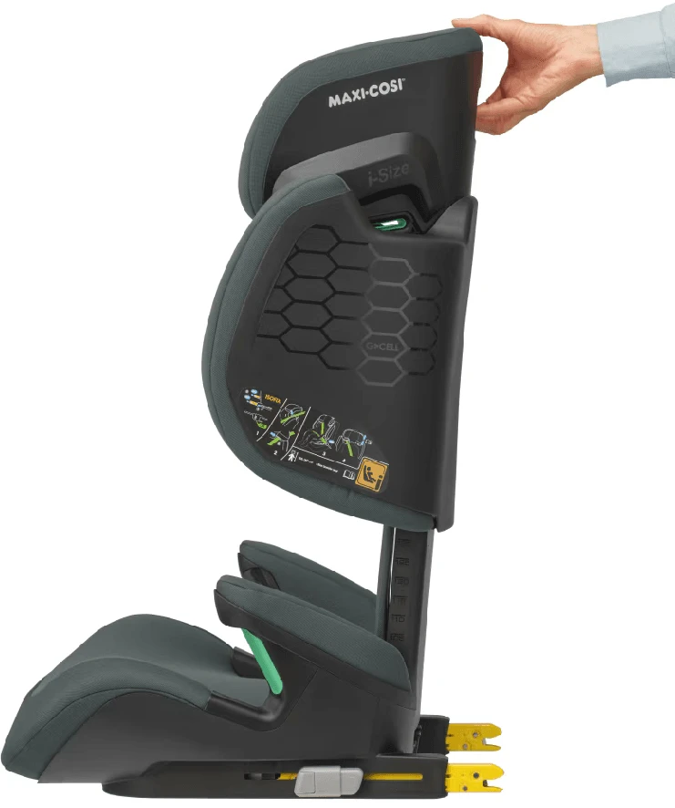 MAXI COSI automobilinė kėdutė RodiFix R i-Size, Authentic Graphite, 8760550110