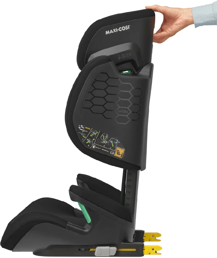 MAXI COSI automobilinė kėdutė RodiFix R i-Size, Authentic Juodas, 8760671110
