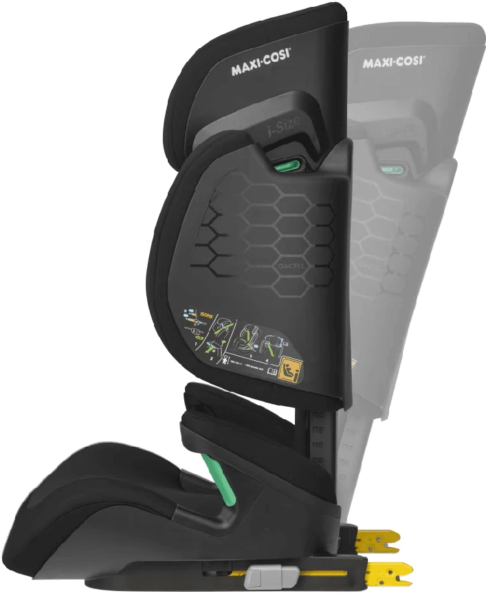 MAXI COSI automobilinė kėdutė RodiFix R i-Size, Authentic Juodas, 8760671110