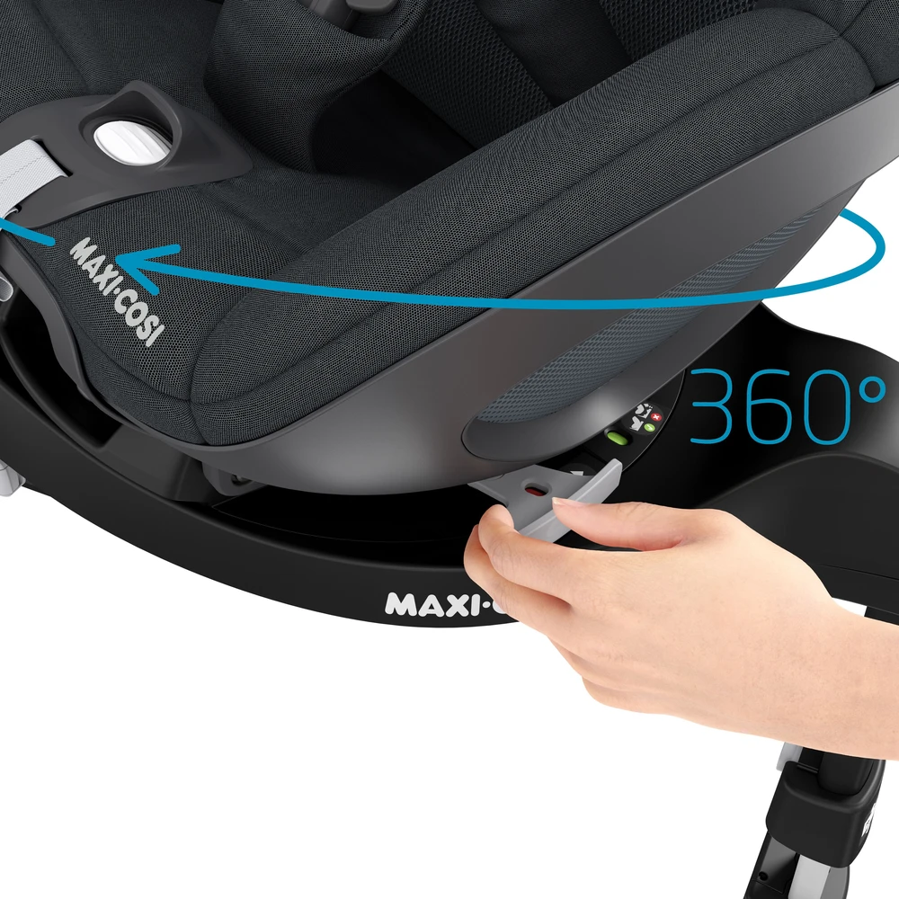 MAXI COSI FamilyFix 360 bazė automobilinei kėdutei Juodas, 8043010110