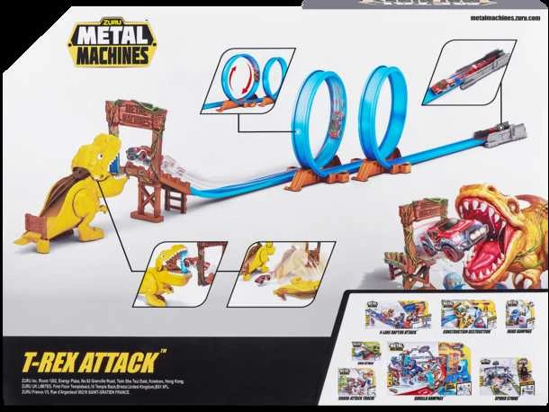 Zuru Metal Machines Metalmash METAL MACHINES automobilio rinkinys Value Brand T-Rex, 6702