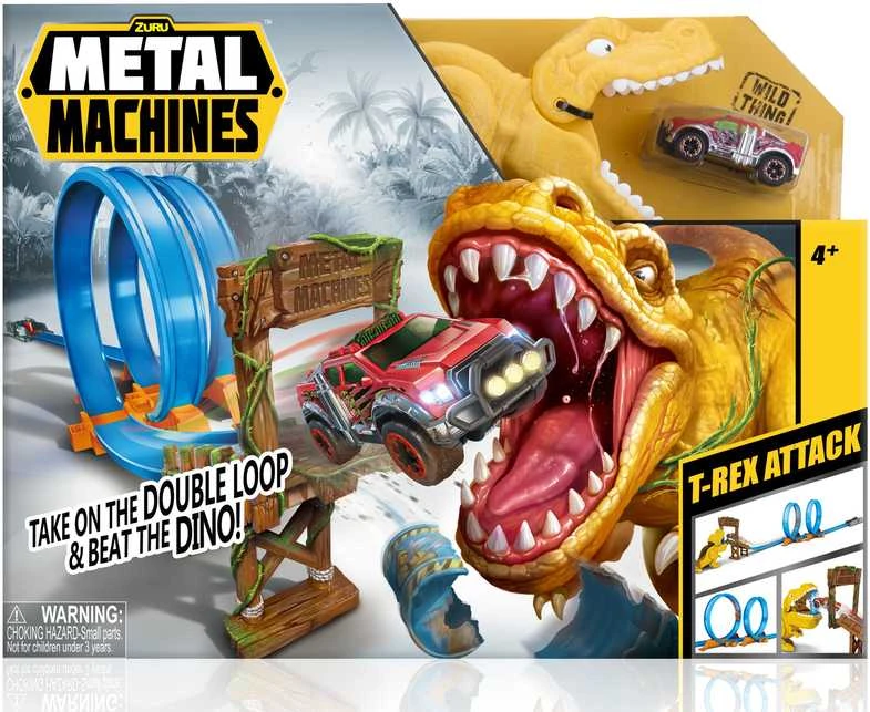 Zuru Metal Machines Metalmash METAL MACHINES automobilio rinkinys Value Brand T-Rex, 6702