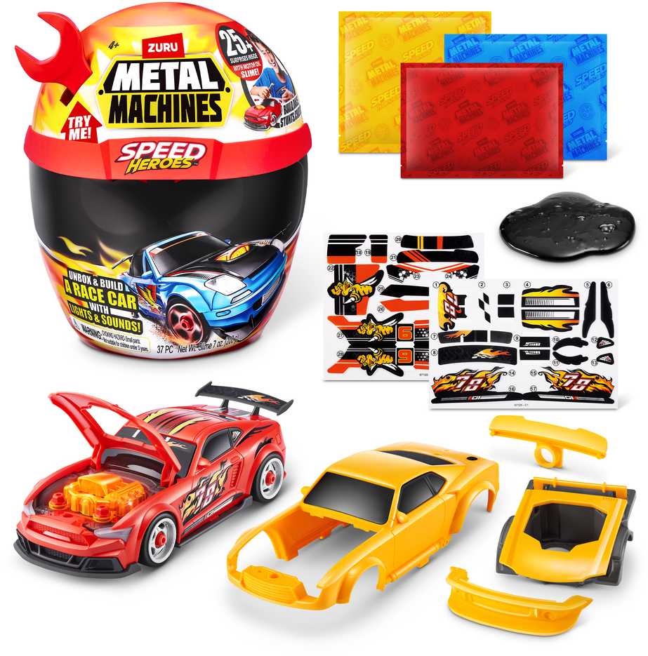Metalmash METAL MACHINES surenkamas automodelis, asort., 67125