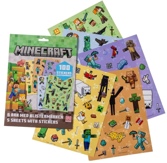 MINECRAFT lipdukų rinkinys, 166500302