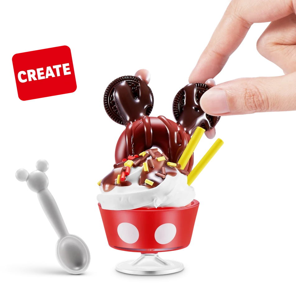 MINIBRANDS MINI BRANDS Disney miniatiūrų rinkinys Snacks Create, 77708GQ1