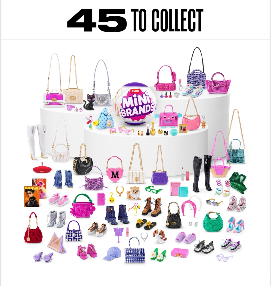 MINIBRANDS MINI BRANDS miniatiūrų rinkinys Fashion, 77770GQ1