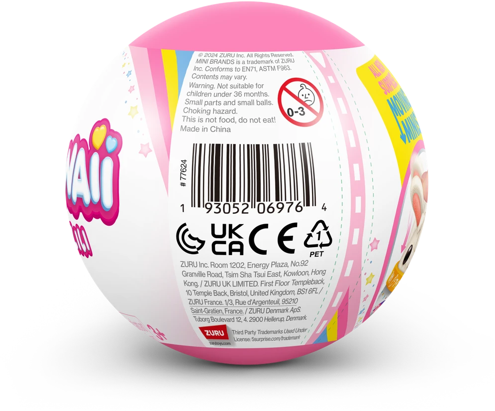 MINIBRANDS MINI BRANDS miniatiūrų rinkinys Kawaii Kitchen, 1 serija, asort., 77843GQ1