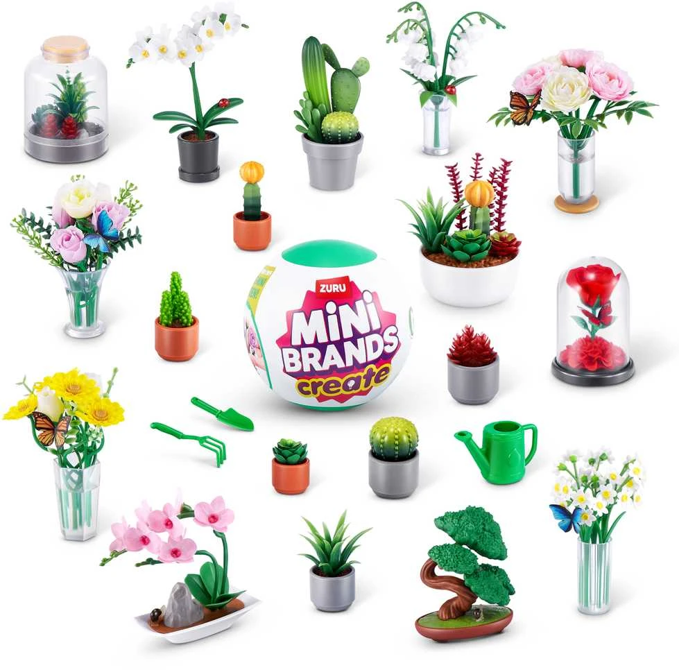 Zuru MINIBRANDS MINI BRANDS miniatiūrų rinkinys Garden, 1 serija, 77559GQ1