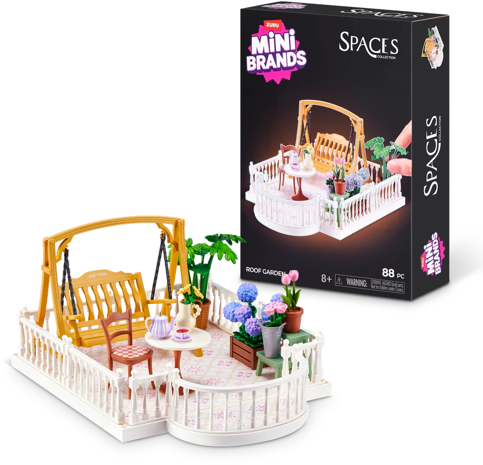 MINIBRANDS MINI BRANDS miniatiūrų rinkinys Garden-Roof, 77866