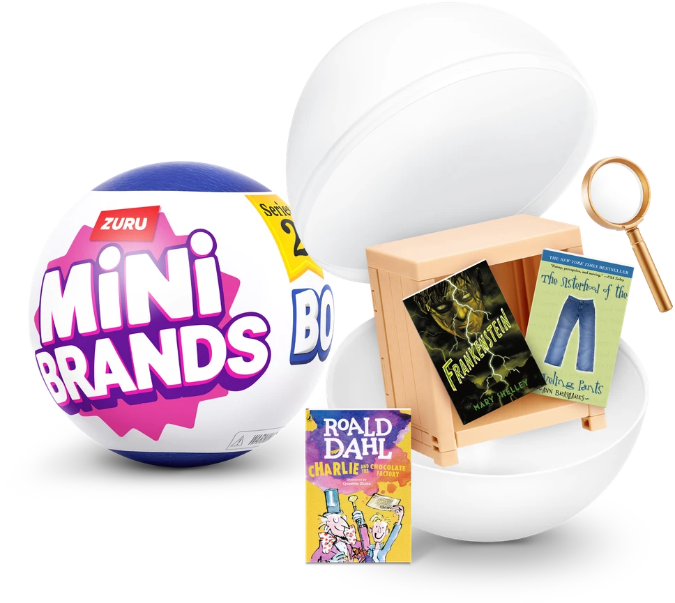 MINIBRANDS MINI BRANDS miniatiūrų rinkinys Book, 77686GQ1