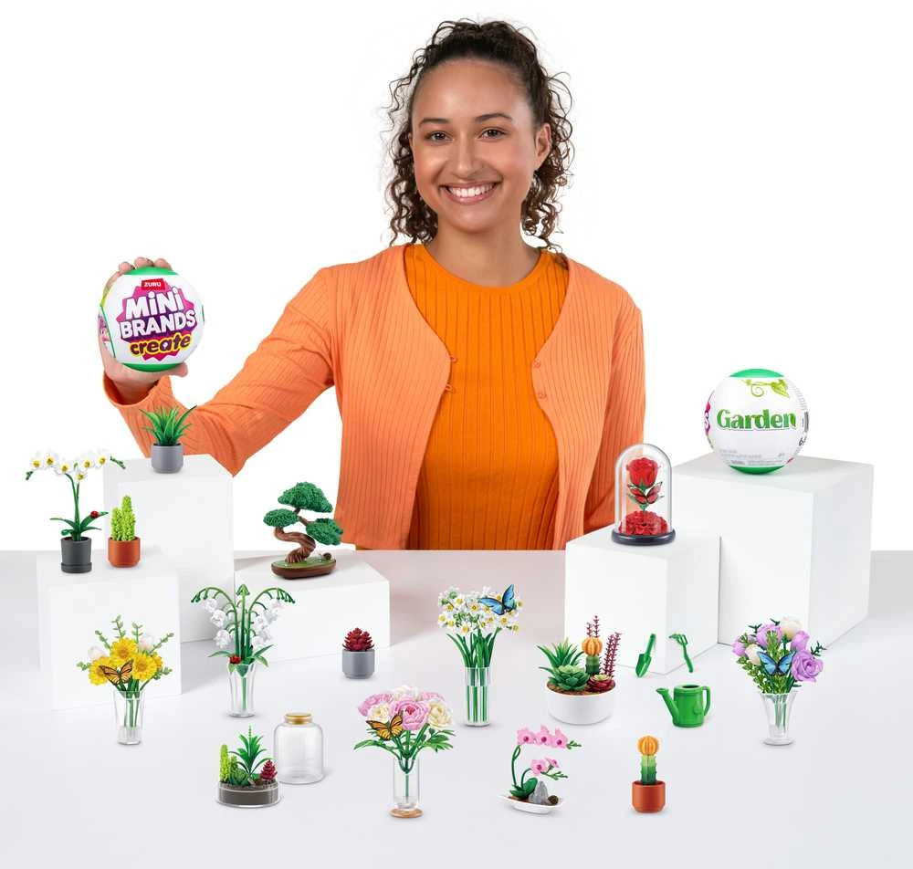 Zuru MINIBRANDS MINI BRANDS miniatiūrų rinkinys Garden, 1 serija, 77559GQ1