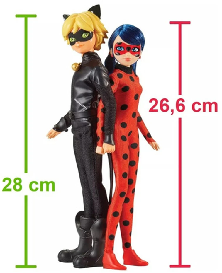 MIRACULOUS Ladybug ir Cat Noir lėlių rinkinys, 503651